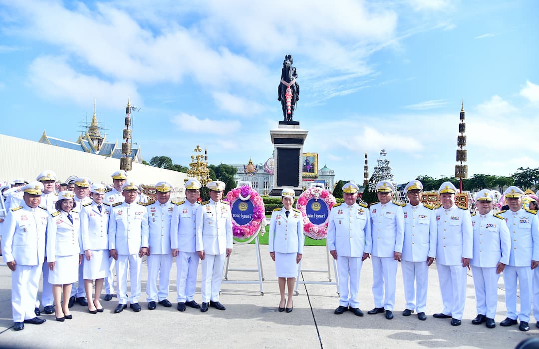 PM Leads Ceremony to Commemorate King Chulalongkorn Memorial Day